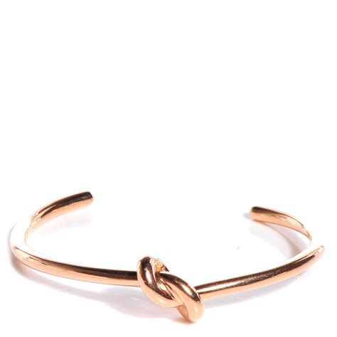 celine knot bracelet rose gold|Celine double knot bracelet.